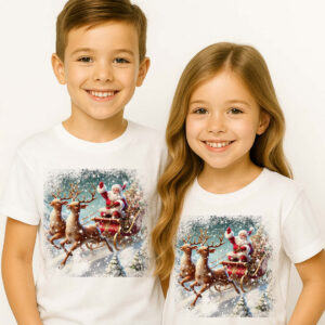 Коледни тениски с Дядо Коледа с Шейната Коледни тениски с Дядо Коледа с Шейната