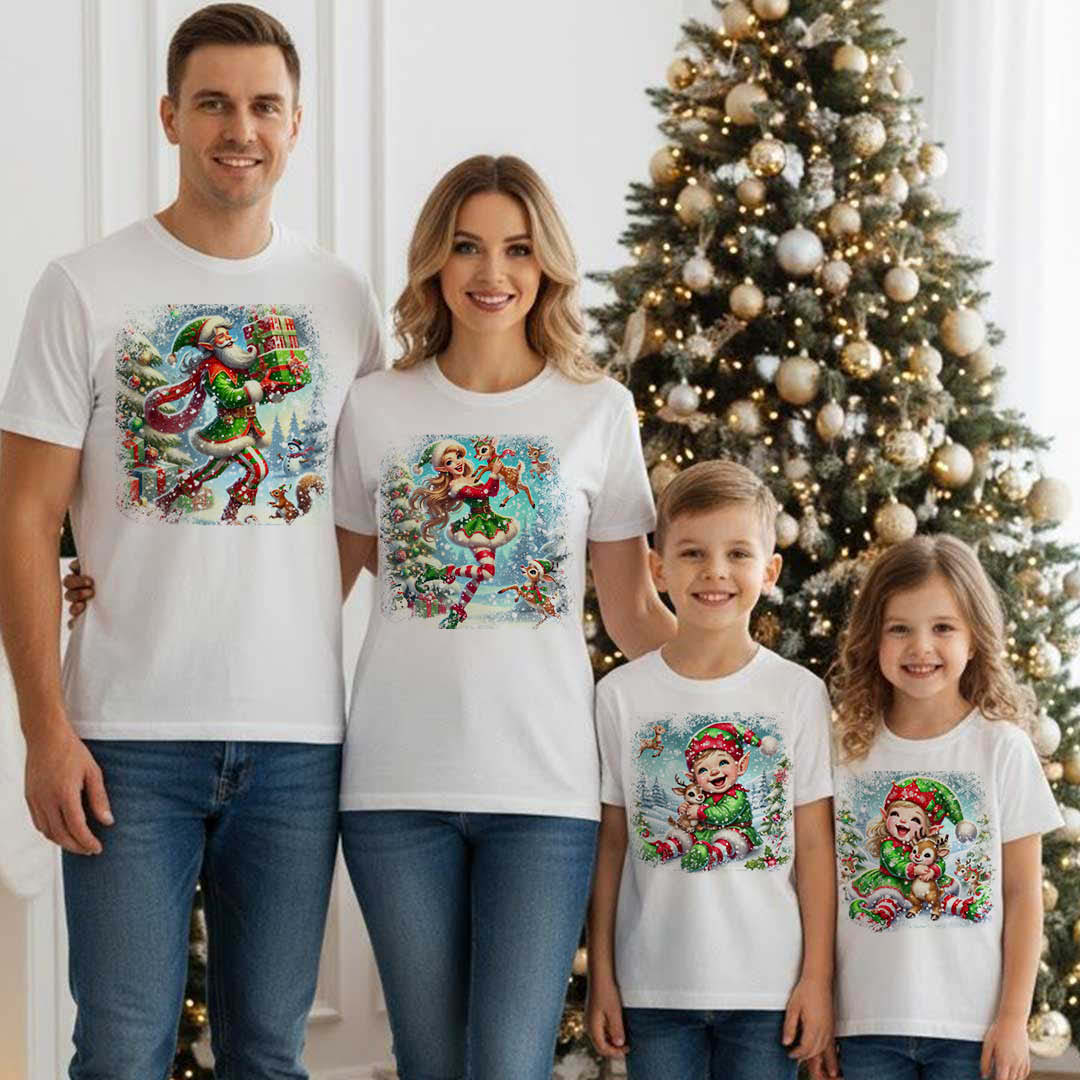 Коледни тениски с Елфи Коледни тениски с Елфи