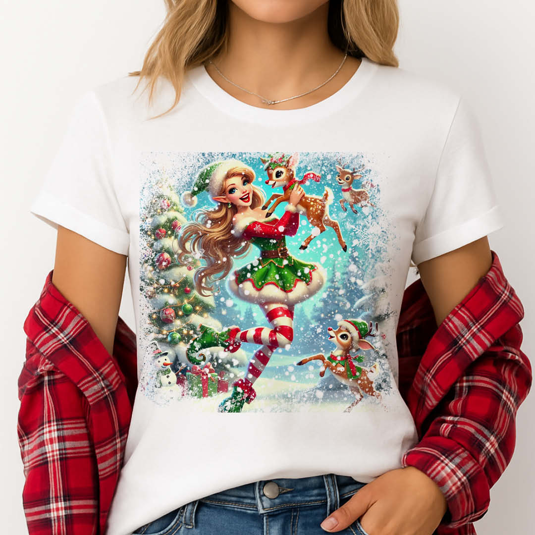 Коледни тениски с Елфи - Image 3