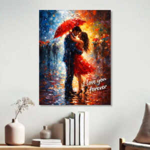 Обичам те завинаги – романтична картина с послание Обичам те завинаги – романтична картина с послание