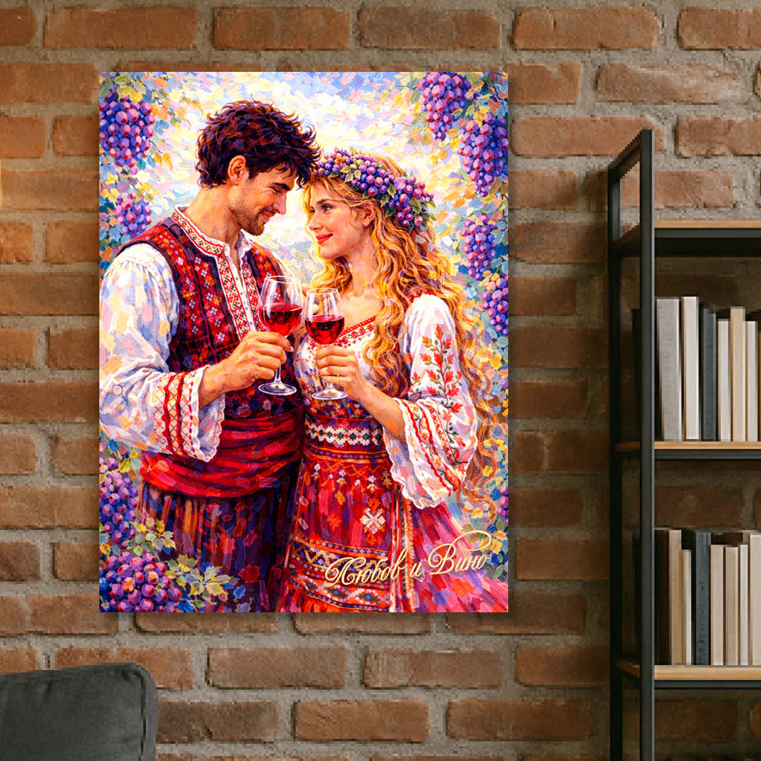 Картина Любов и Вино – Българска романтика - Image 4