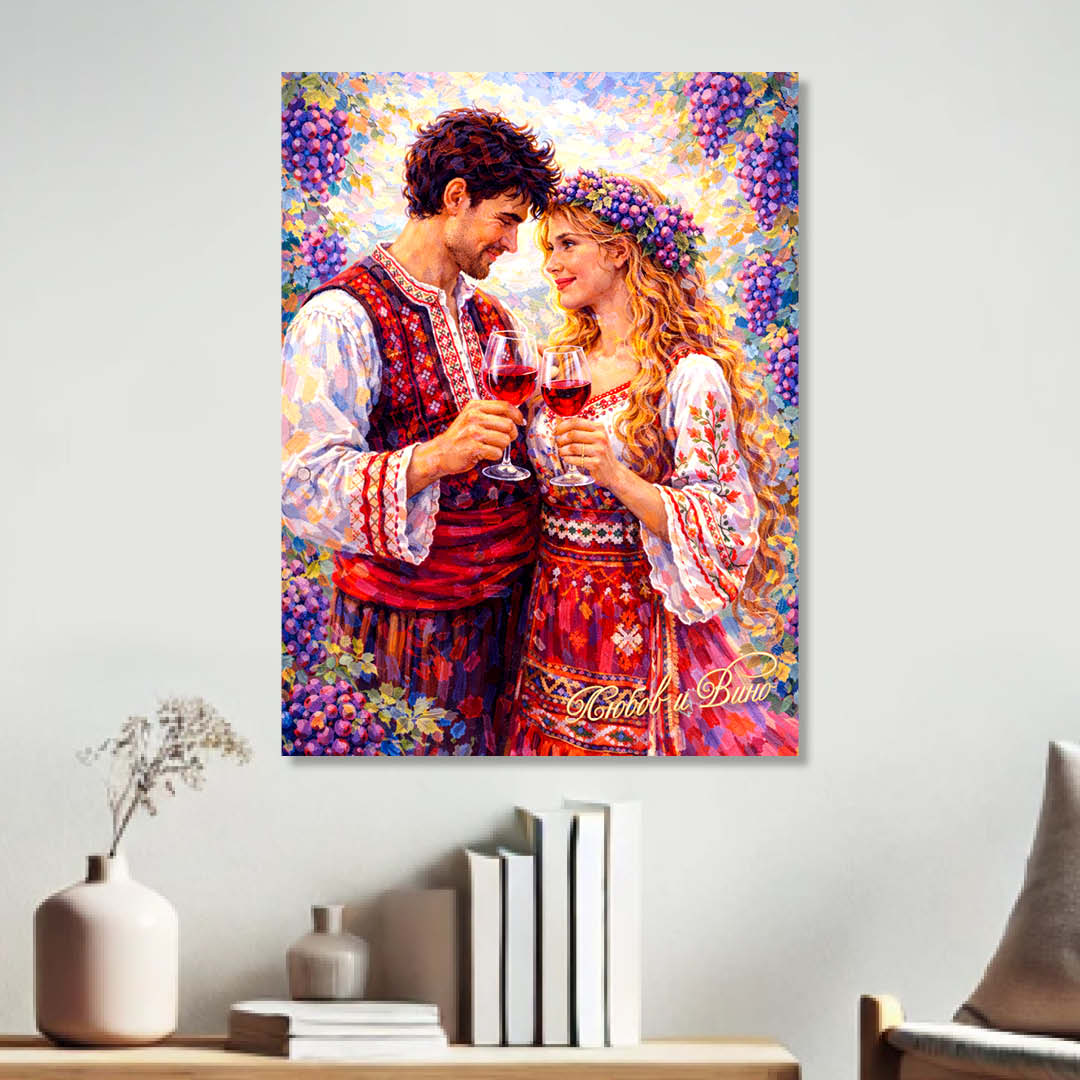 Картина Любов и Вино – Българска романтика - Image 2