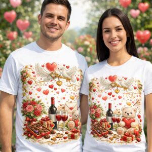 Тениски за двойки Свети Валентин