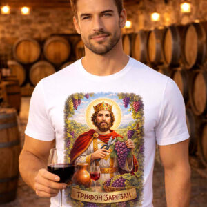 Тениски за двойки Трифон Зарезан Цар и Царица на виното