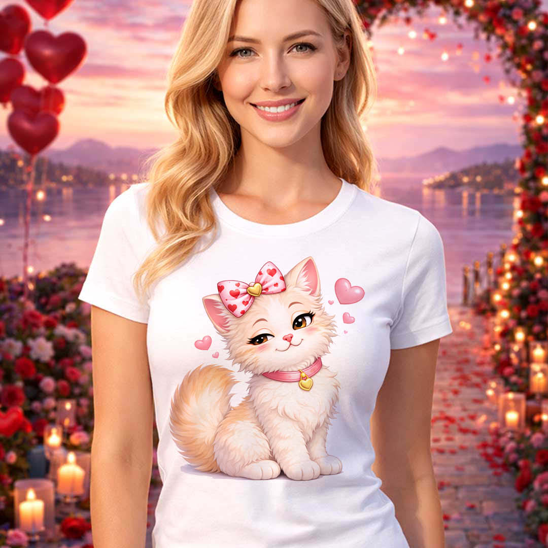 Тениска Обичам те – плюшени зайчета