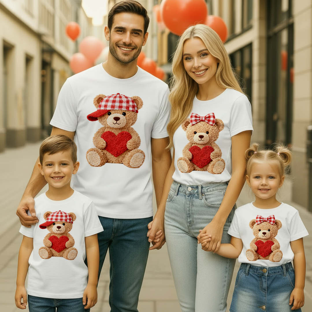 Семейни тениски Сладка любов – семейство