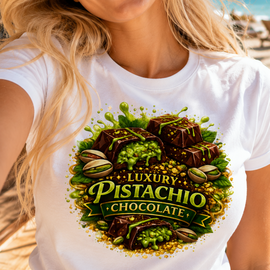 Семейни тениски Luxury Pistachio Chocolate - Image 6